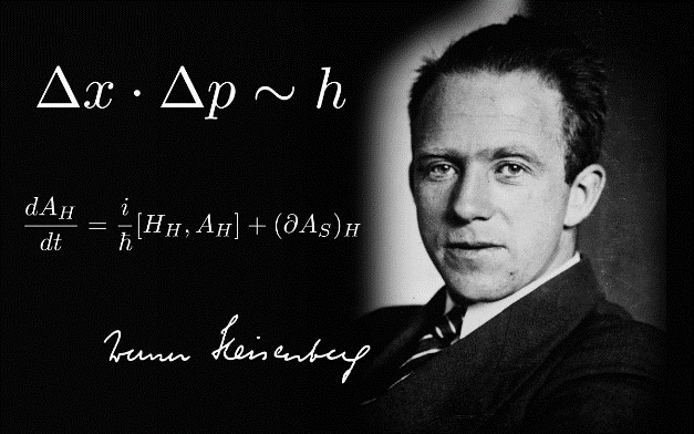 WERNER HEISENBERG (1901-1976) propuso en 1926 un compromiso entre ambas teorías que dio lugar al nacimiento de la mecánica cuántica: el Principio de Incertidumbre o Indeterminación.